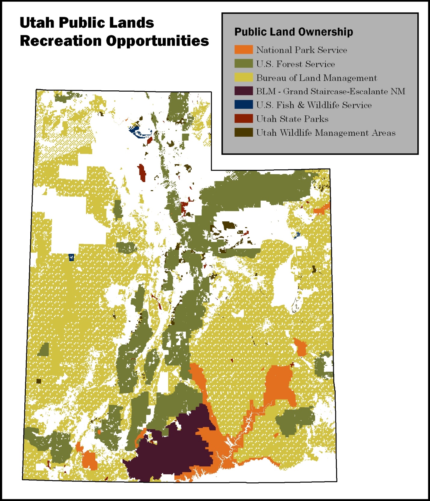 SCORP public land ownership